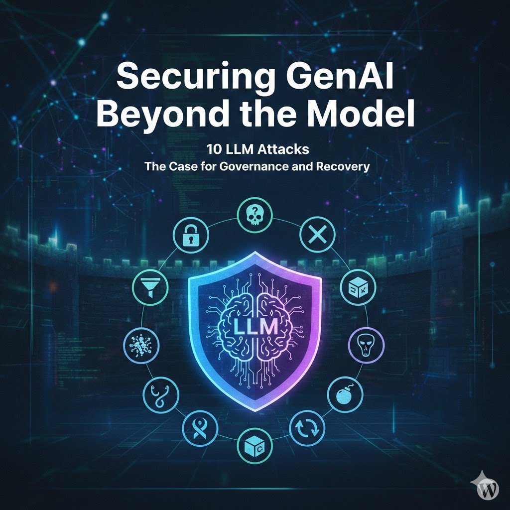 10 LLM Attacks and the Case for Governance and Recovery